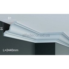 Карниз поліуретановий стельовий Gaudi Decor P 2055 (2.44м)