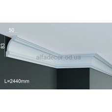 Карниз поліуретановий стельовий Gaudi Decor P 2057 (2.44м)
