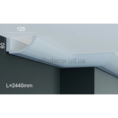 Карниз для подсветки полиуретановый Gaudi Decor P 883 (2.44м) купить в Одессе