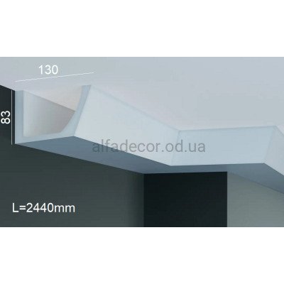 Карниз для підсвічування поліуретановий Gaudi Decor P 885 (2.44м) купити в Одесі