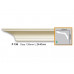 Карниз поліуретановий гнучкий Gaudi Decor P 136 Flexi (2.44м) купити в Одесі