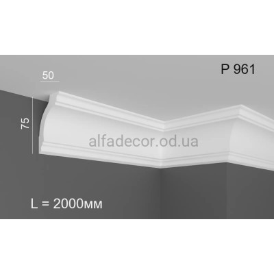 Карниз для подсветки полиуретановый Gaudi Decor P 961 купить в Одессе