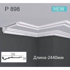 Карниз(молдинг) полиуретановый Caudi Decor P 898 (2.44м)