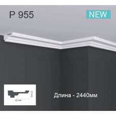 Карниз(молдинг) поліуретановий Gaudi Decor P 955 (2.44м) Карниз(молдинг) поліуретановий Gaudi Decor P 955 (2.44м)