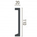 Карниз шторний поліуретановий Gaudi Decor P 894 (2.44м) купити в Одесі