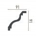 Карниз полиуретановый потолочный Gaudi Decor P 2055 (2.44м) купить в Одессе