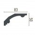 Карниз поліуретановий гнучкий Gaudi Decor P 2057 Flexi (2.44м) купити в Одесі