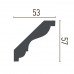 Карниз полиуретановый потолочный Gaudi Decor P 205 (2.44м) купить в Одессе