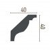 Карниз полиуретановый потолочный Gaudi Decor P 224 (2.44м) купить в Одессе