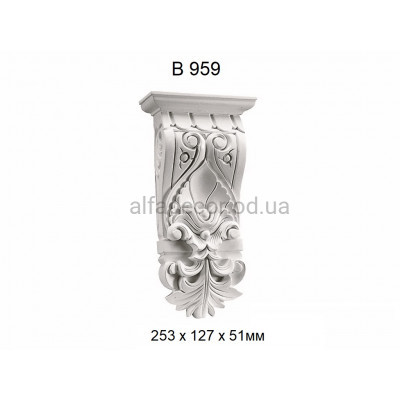 Кронштейн(консоль) Gaudi Decor B 959 купить в Одессе