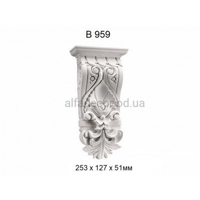 Кронштейн(консоль) Gaudi Decor B 959 купити в Одесі