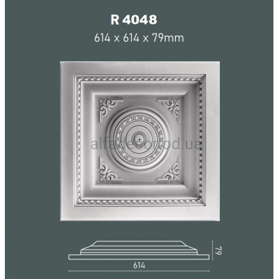 Потолочная плитка(кессон) Gaudi Decor R 4048 купить в Одессе