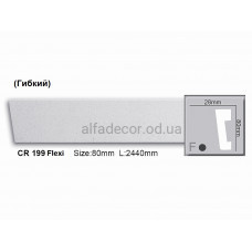 Молдинг полиуретановый гибкий Gaudi Decor CR 199 Flexi (2.44м)
