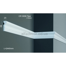 Молдинг полиуретановый гибкий Gaudi Decor CR 3006 Flexi (2.44м)