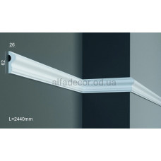 Молдинг полиуретановый гладкий Gaudi Decor CR 689 (2.44м)