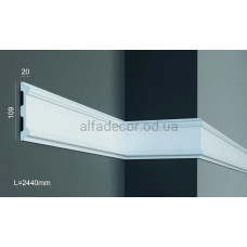 Молдинг поліуретановий гладкий Gaudi Decor CR 692 (2.44м)