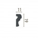 Молдинг поліуретановий гладкий Gaudi Decor CR 3035 (2.44м) купити в Одесі