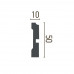 Молдинг полиуретановый гладкий Gaudi Decor CR 3072 (2.44м) купить в Одессе