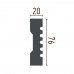 Молдинг полиуретановый гибкий Gaudi Decor CR 3079 Flexi (2.44м) купить в Одессе