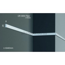 Молдинг полиуретановый гибкий Gaudi Decor CR 3003 Flexi (2.44м)