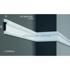 Молдинг полиуретановый гибкий Gaudi Decor CR 3044 Flexi (2.44м)