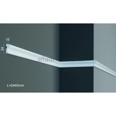 Молдинг полиуретановый гладкий Gaudi Decor CR 3063 (2.44м)