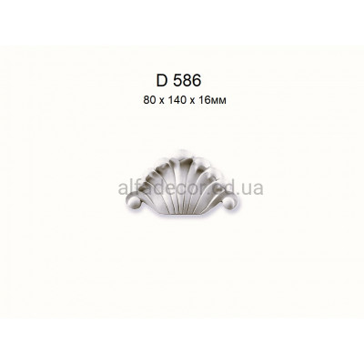 Декор обрамлення Gaudi Decor D 586 купити в Одесі