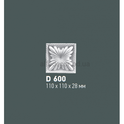Декор(квадрат) обрамления Gaudi Decor D 600 купить в Одессе
