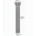 Пілястра(тіло) Gaudi Decor PL 553 (2.00м) купити в Одесі