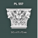Капітель пілястри Gaudi Decor PL 557 купити в Одесі