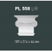 Капітель пілястри Gaudi Decor PL 558LR купити в Одесі Капітель пілястри Gaudi Decor PL 558LR купити в Одесі