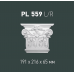 Капитель пилястры Gaudi Decor PL 559LR купить в Одессе
