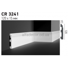 Плінтус поліуретановий Gaudi Decor CR 3241 (2.44м)