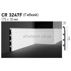 Плінтус поліуретановий гнучкий Gaudi Decor CR 3247 Flexi (2.44м) Плінтус поліуретановий гнучкий Gaudi Decor CR 3247 Flexi (2.44м)