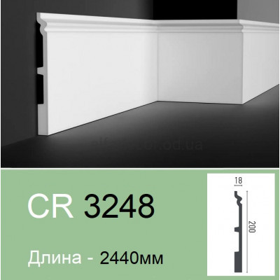 Плинтус полиуретановый Gaudi Decor CR 3248 (2.44м) купить в Одессе