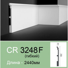 Плінтус поліуретановий гнучкий Gaudi Decor CR 3248 Flexi (2.44м)