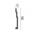 Плинтус полиуретановый Gaudi Decor CR 3250 (2.44м) купить в Одессе