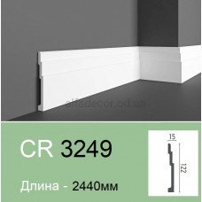 Плинтус полиуретановый Gaudi Decor CR 3249 (2.44м)