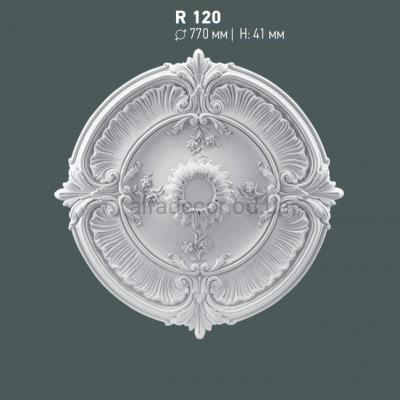 Розетка потолочная Gaudi Decor R 120 купить в Одессе
