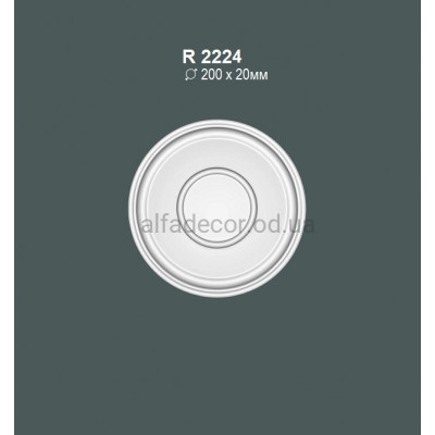 Розетка стельова Gaudi Decor R 2224 купити в Одесі