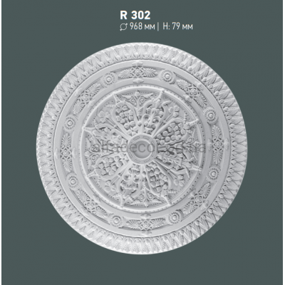 Розетка стельова Gaudi Decor R 302 купити в Одесі