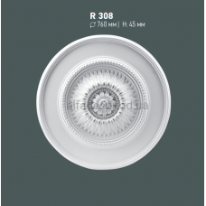 Розетка стельова Gaudi Decor R 308 Розетка стельова Gaudi Decor R 308
