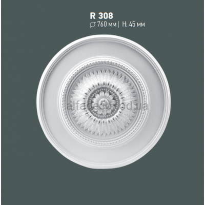 Розетка потолочная Gaudi Decor R 308 купить в Одессе
