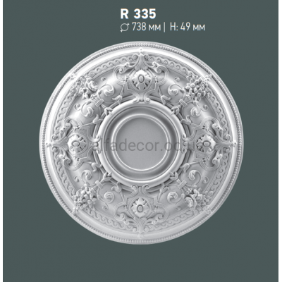 Розетка стельова Gaudi Decor R 335 купити в Одесі