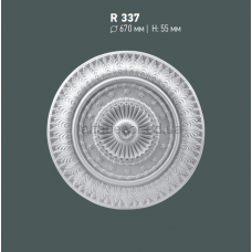 Розетка стельова Gaudi Decor R 337