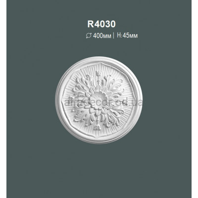 Розетка стельова Gaudi Decor R 4030 купити в Одесі