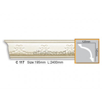 Карниз Gaudi Decor C 117 (2.44м) купить в Одессе