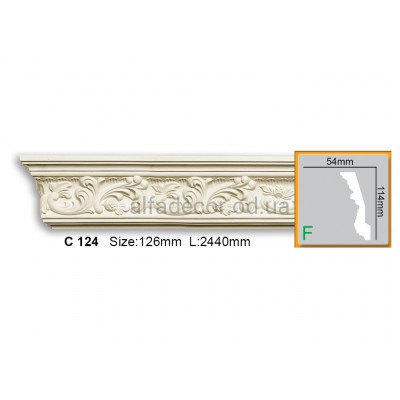 Карниз Gaudi Decor C 124 (2.44м) купить в Одессе