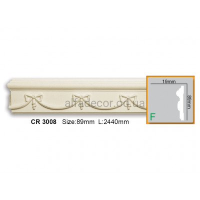 Молдинг Gaudi Decor CR 3008 (2.44м) купить в Одессе