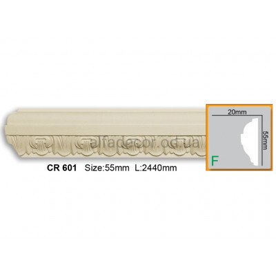 Молдинг Gaudi Decor CR 601 (2.44м) купить в Одессе